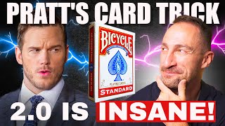I SUPERCHARGED Chris Pratt's Viral Card Trick | Now it's INSANE. [NO SETUP]