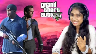 First Time Playing GTA 5 and Police Chasing Me To Arrest 😂| GTA 5 Gameplay in Tamil