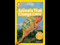 Read with Chimey: National Geographic Kids- Animals That Change Color read aloud