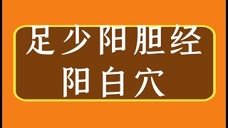 足少阳胆经——阳白穴