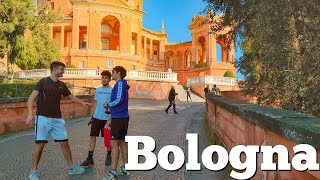 Italy The Sanctuary of the Madonna of San Luca - 4k Walking Tour around the City - Travel Guide.