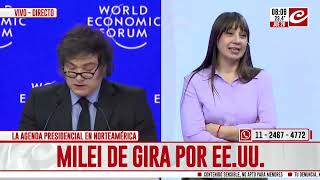 Escandalo $LIBRA: Milei de gira por EE.UU