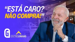 Lula manda povo se reeducar para comprar só o que não está caro / GAZETA DO POVO