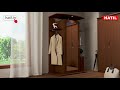 dazzler 101 bed wardrobe dressing table bedroom set bedroom furniture hatil india