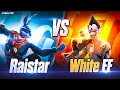 @RaiStar Vs @WhiteFF 🤯🔥⁉️ [Must Watch] - Garena Free Fire - @GyanGaming  @NonstopGaming_