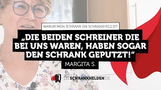 Warum mein Schrank nach Maß ein Schrankheld ist. Margita S. über die Schrankhelden