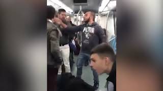 Ukrainian racist staged a bloodbath in the Rome metro