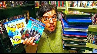 My Blu Ray Collection Update 12/6/13 Blu ray and Dvd Movie Reviews