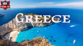 Greece 4K UHD 🌿 Relaxing Film 🌞 Relaxing music to relieve stress With stunning natural scenery