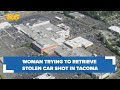 Woman shot near Tacoma Mall, police still searching for suspects