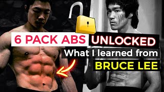 HOW I GOT 6 PACK ABS (TOP 6 Bruce Lee Ab Exercises Make Your Abs Pop Out) Bruce Lee Abs Training