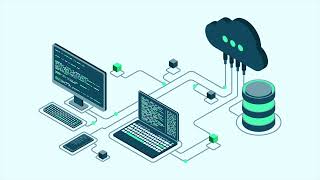 Cloud Technology Computing Animation Modern Cloud