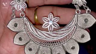 New Silver necklace || offering for Devi || purchased from Hemraj jewellers cuttack