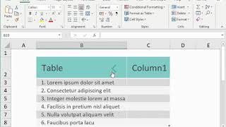 xlui Effect Table Toggle Rows & Columns for Excel