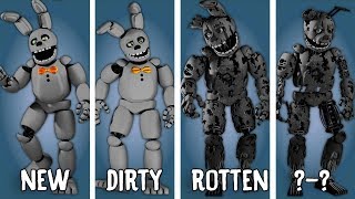FNAF: White Rabbit: Characters Appearance Timeline (Series Backstage Animation)