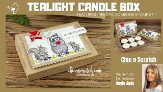 Tea Light Candle Box