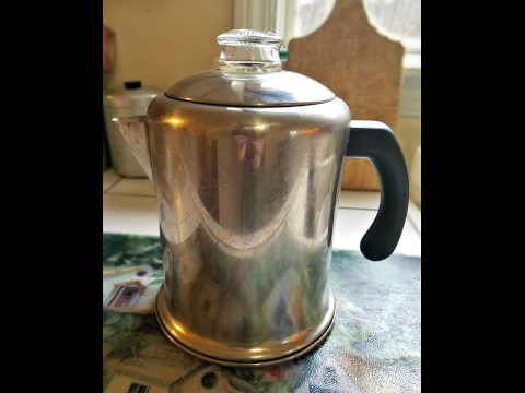 Making Coffee In A Percolator | How To Clean The Pot Making Coffee In A Percolator | How To Clean The Pot