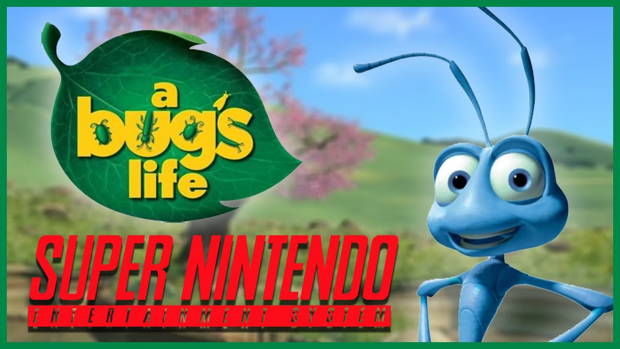 O BIZARRO JOGO DO VIDA DE INSETO PARA SUPER NINTENDO (A BUG'S LIFE SNES ...