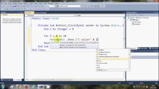 Visual Basic NET Tutorial 17 Understanding For Loop in VB NET YouTube