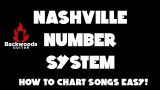 How to Chart Songs using the Nashville Numbering System | Backwoods Guitar