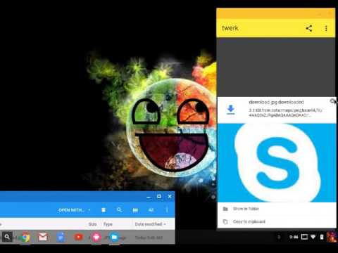 how to get skype on a chromebook