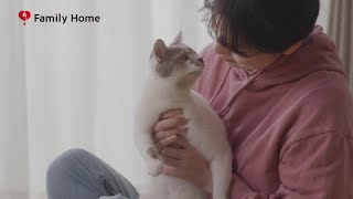 【CM】ファミリーホームの家づくり「猫の本音」篇