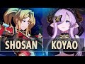 GBVSR:🔥Shosan (Zeta) Vs Koyao (Narmaya)🔥| High Level Gameplay.