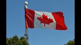 The Canadian Flag Flying High