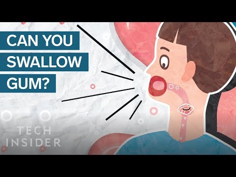 What happens if you swallow 10 pieces of gum?