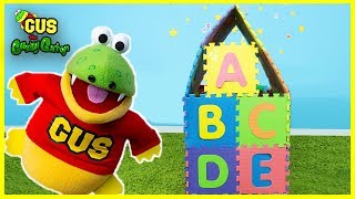 Gus the Gummy Gator Learn ABCs ! Alphabet Song Kids Nursery Rhyme Sing Along for Children!