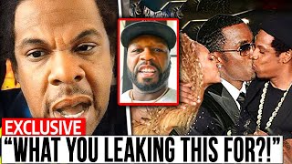 CNN LEAKS Footage Of Jay Z FREAKING OUT As 50 Cent LEAKS INCRIMINATING Video Of Diddy & Jay Z Kissin