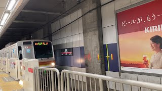 東急東横線各駅停車菊名行き日吉駅入線シーン