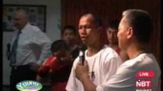 Olympic gold Thai boxer Somjit at British Int'l School