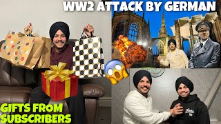 Gifts From Subsrcibers 😍 Family Vlog | Conventry World War 2 ATTACK church 😱