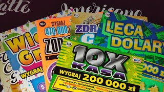 zdrapki lotto #607 Zdrapki za 10 zł , których nie drapałam dawno plus mała dogrywka 10X kasa 💵