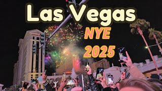 Stunning Las Vegas NEW YEAR 2025 Eve- Fireworks Display | A Spectacular Midnight Celebration.