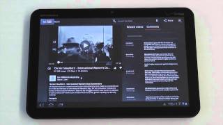 סקירת וידאו - מוטורולה זום motorola XOOM review HEB חלק 2