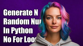 Generate N Random Numbers in Python Without Using a For Loop