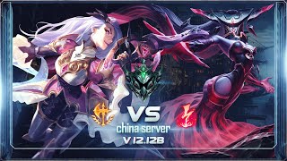 彩旗 CaiQi Katarina vs Lissandra CN Server P1 Patch 12.12b