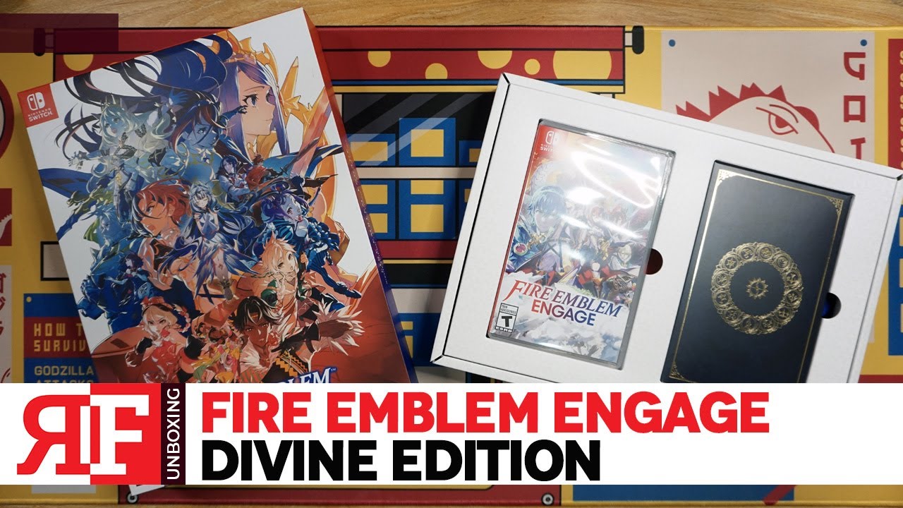 Fire Emblem Engage Divine Edition Unboxing - YouTube