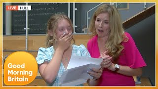 A-Level Students Open Their Results Live On Air | Good Morning Britain