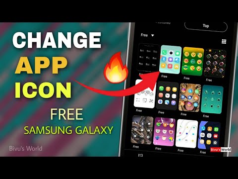How to Change App Icons on Android How to Change Icons on Android Samsung Galaxy Bivu