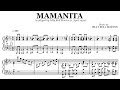 Jelly Roll Morton - Mamanita | Transcription