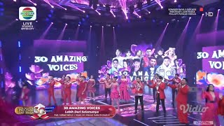 30 amazing voice medley lagu top Indonesia