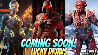 *NEW* Upcoming \u0026 Returning Lucky Draws | S02 Returning All Lucky Draws | CoD Mobile Season 2 Leaks