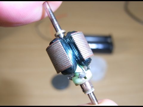 Dc Motor Teardown Experiment Hack Youtube