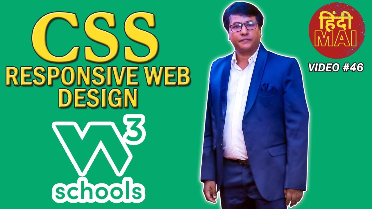 Video 46: CSS Responsive Web Design | W3Schools.com | CSS Tutorials In ...