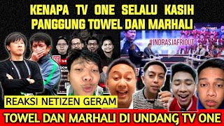 REAKSI NETIZEN !! CUMA TV ONE YANG KASIH PANGGUNG TOWEL DAN AKMAL MARHALI