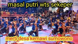 MASAL  PUTRI WTS SEKEPER LIVE SUMOWONO