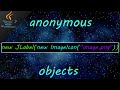 Java anonymous objects 🃏